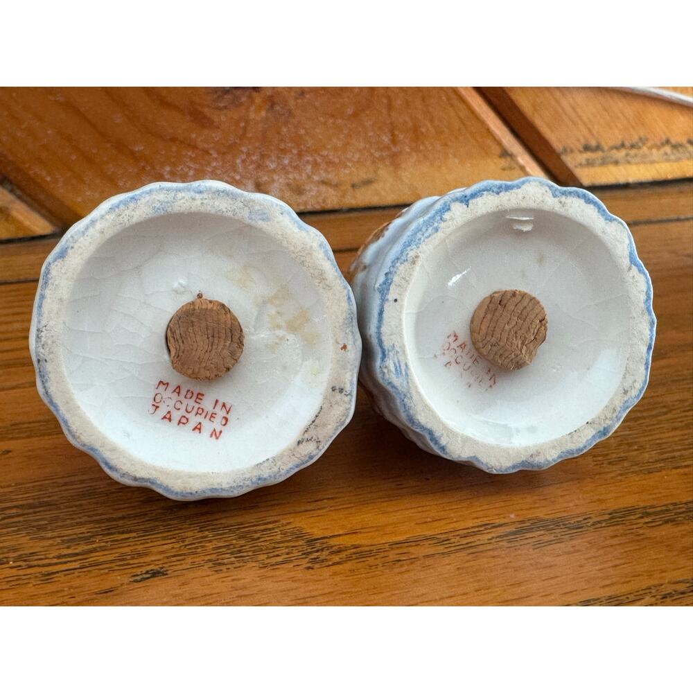 Vintage Occupied Japan Southern Belle Salt Pepper Shakers - Picture 4 of 8